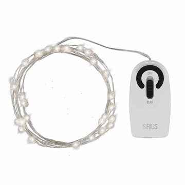 Sirius Maggie – en batterilyskæde med 40 LED på 3,9 meter SIR30841